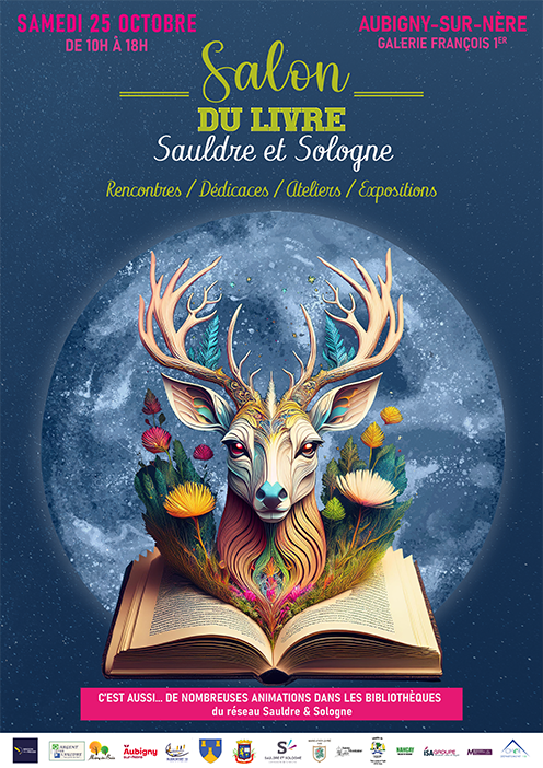 Salon du Libre Sauldre et Sologne Samedi 25 octobre 2025 de 10h à 18h à  Aubigny sur Nère