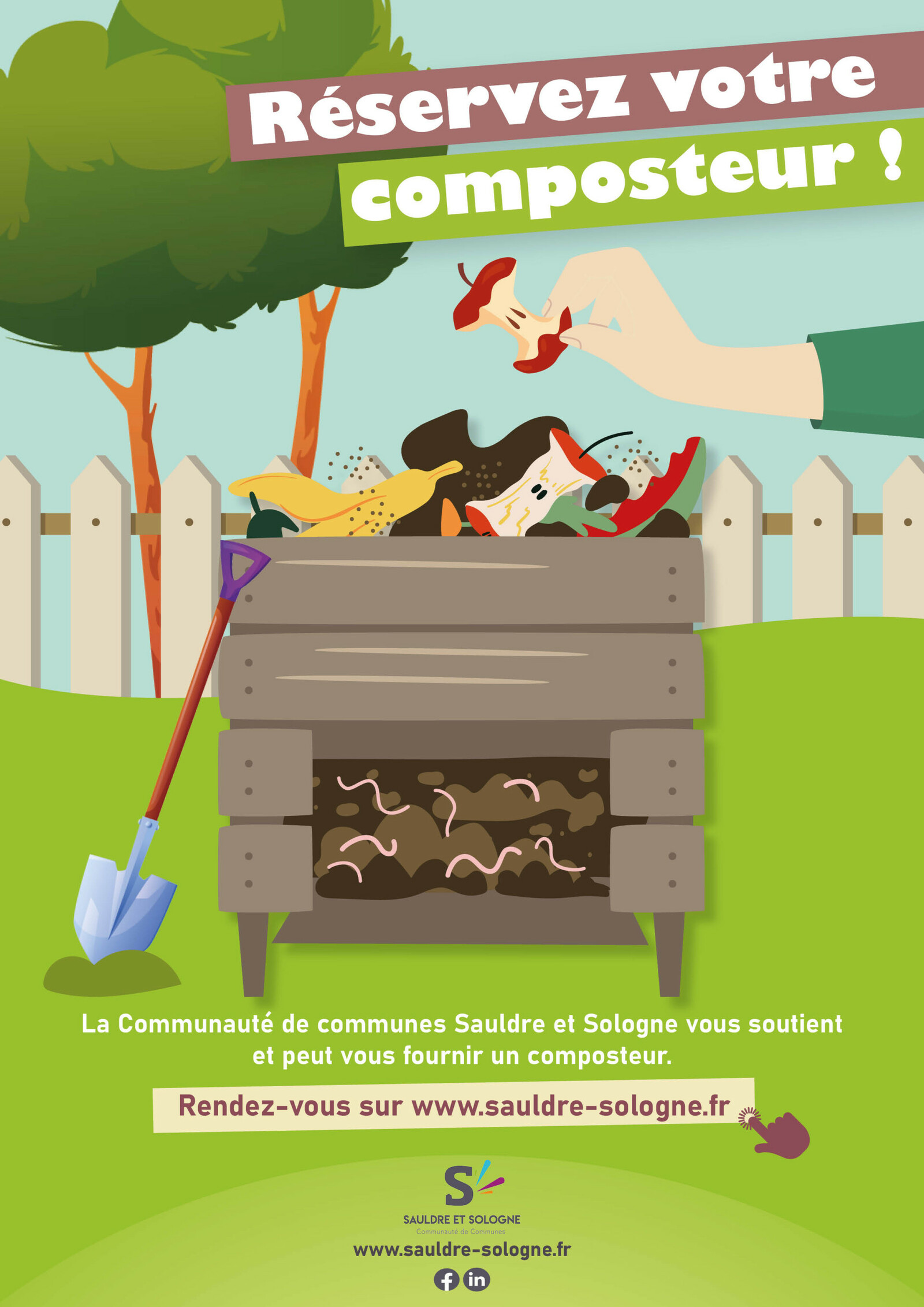 Réservez votre composteur !