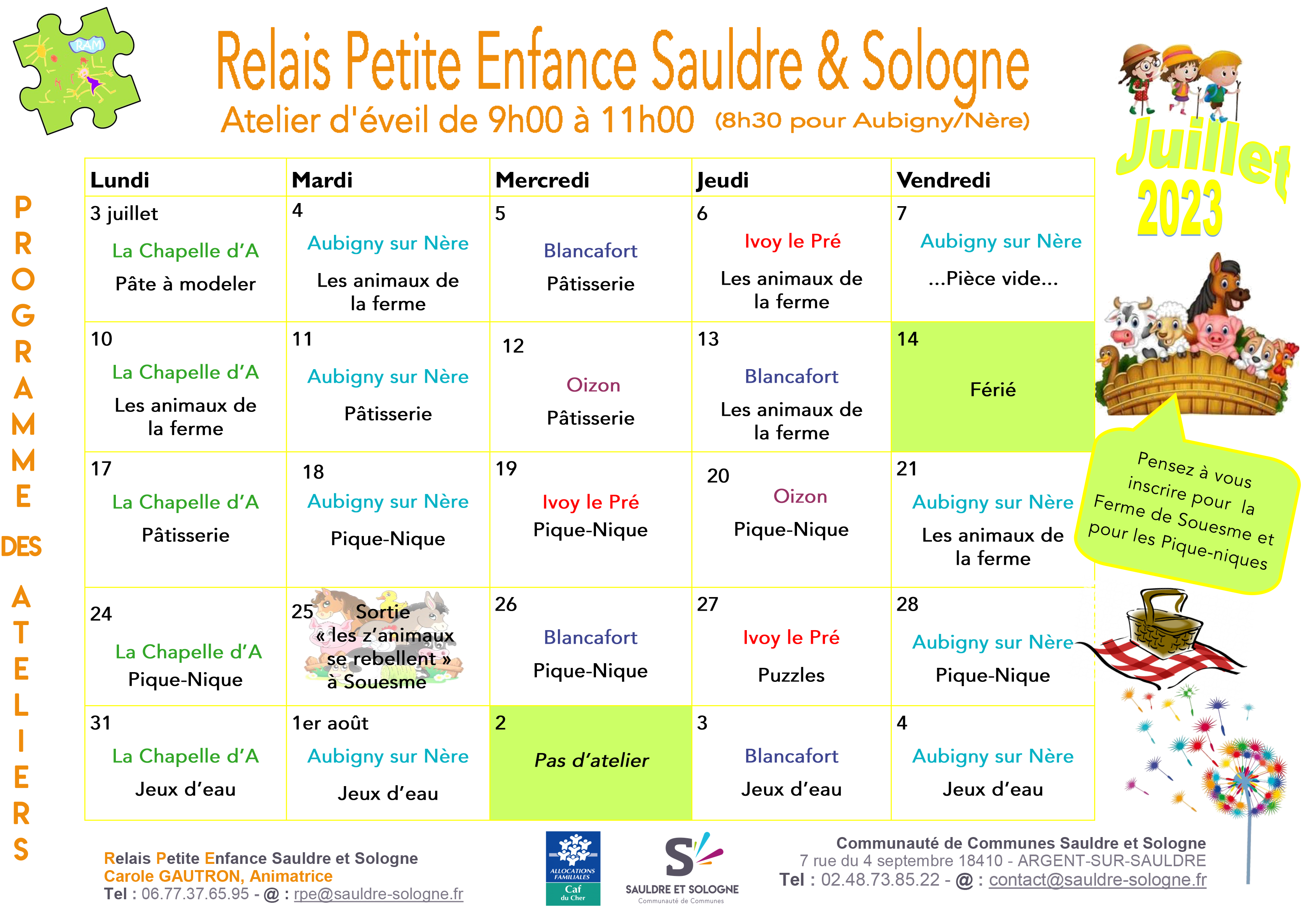COMMUNAUTE DE COMMUNES SAULDRE ET SOLOGNE COMMUNAUTE DE COMMUNES SAULDRE ET SOLOGNE